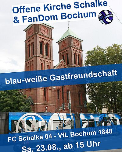 Blau-weiße Gastfreundschaft vor dem Spiel FC Schalke 04 – VfL Bochum

Am Samstag, 23. August, spielen FC Schalke 04 und...