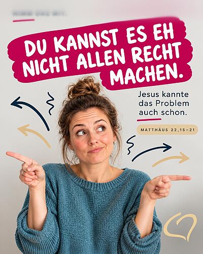 Allen recht machen? Viel Glück dabei. 😅

Egal, wie wir uns entscheiden – irgendjemand hätte es anders gemacht.

Auch...